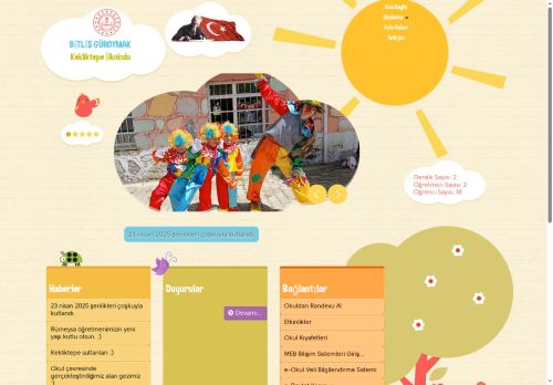 BİTLİS / GÜROYMAK - Kekliktepe İlkokulu