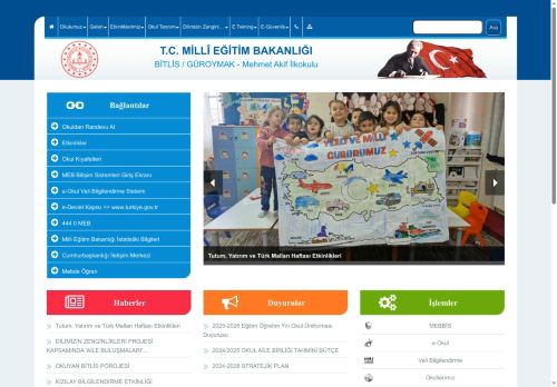 BİTLİS / GÜROYMAK - Mehmet Akif İlkokulu