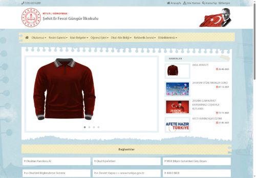 BİTLİS / GÜROYMAK - Şehit Er Fevzi Güngür İlkokulu