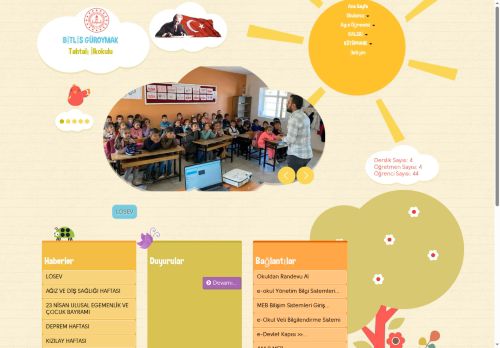 BİTLİS / GÜROYMAK - Tahtalı İlkokulu