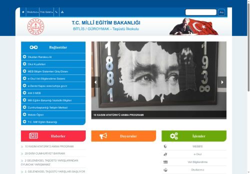 BİTLİS / GÜROYMAK - Taşüstü İlkokulu