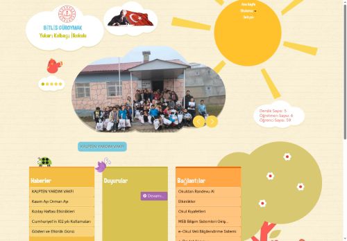 BİTLİS / GÜROYMAK - Yukarı Kolbaşı İlkokulu