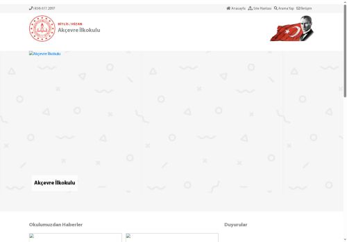 BİTLİS / HİZAN - Akçevre İlkokulu