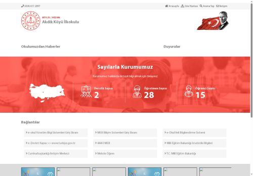 BİTLİS / HİZAN - Akdik Köyü İlkokulu