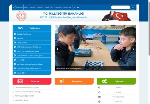 BİTLİS / HİZAN - Altınoluk-Gökçimen Ortaokulu