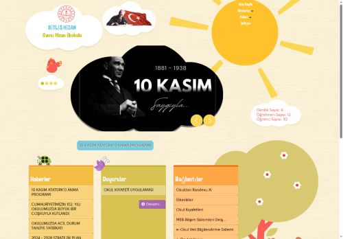 BİTLİS / HİZAN - Gavsı Hizan İlkokulu