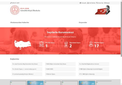 BİTLİS / HİZAN - Gönüllü Köyü İlkokulu