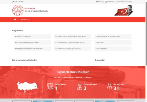 BİTLİS / HİZAN - Göze Mezrası İlkokulu