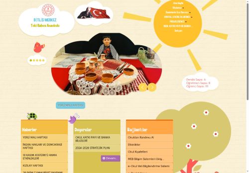 BİTLİS / MERKEZ - Toki Rahva Anaokulu