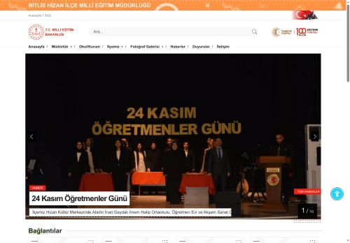 MEB BİTLİS - HİZAN İLÇE MİLLÎ EĞİTİM MÜDÜRLÜĞÜ