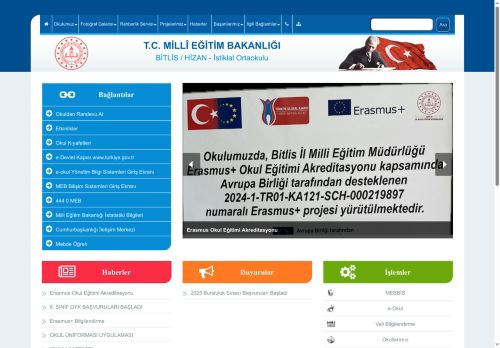 BİTLİS / HİZAN - İstiklal Ortaokulu