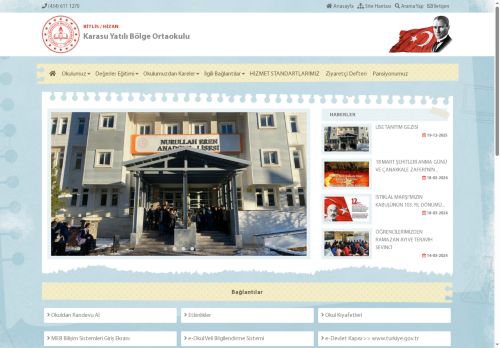 BİTLİS / HİZAN - Karasu Yatılı Bölge Ortaokulu