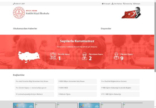 BİTLİS / HİZAN - Keklik Köyü İlkokulu