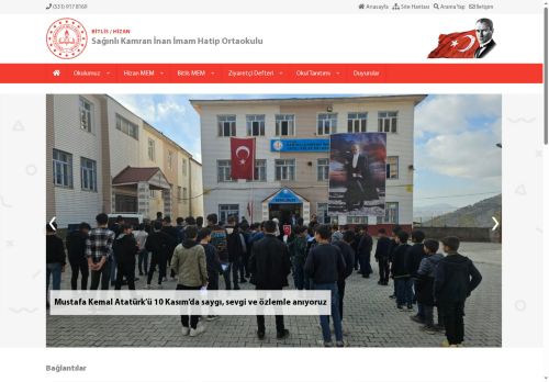 BİTLİS / HİZAN - Sağınlı Kamran İnan İmam Hatip Ortaokulu