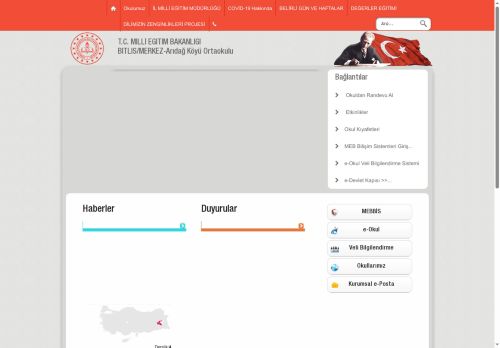 BİTLİS / MERKEZ - Arıdağ Köyü Ortaokulu