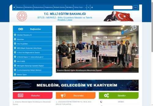 BİTLİS / MERKEZ - Bitlis Güzeldere Mesleki ve Teknik Anadolu Lisesi