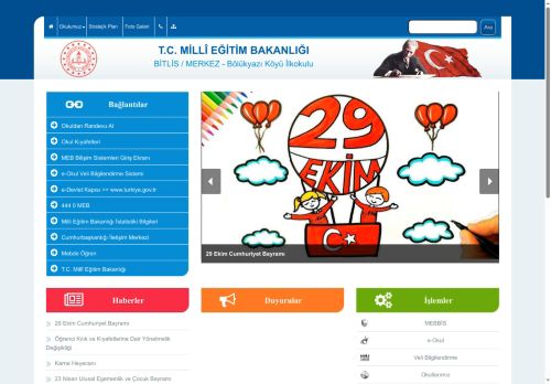 BİTLİS / MERKEZ - Bölükyazı Köyü İlkokulu