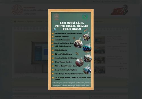 BİTLİS / MERKEZ - Bitlis Said Nursi Anadolu İmam Hatip Lisesi