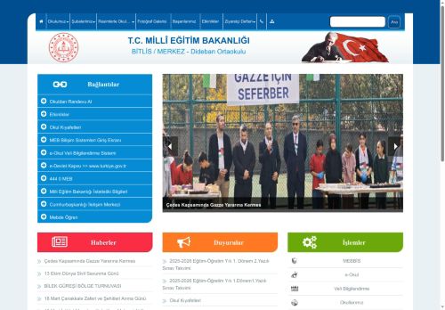 BİTLİS / MERKEZ - Dideban Ortaokulu