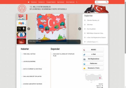 BİTLİS / MERKEZ - DEĞİRMENALTI KÖYÜ ORTAOKULU