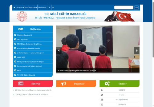 BİTLİS / MERKEZ - Feyzullah Ensari İmam Hatip Ortaokulu