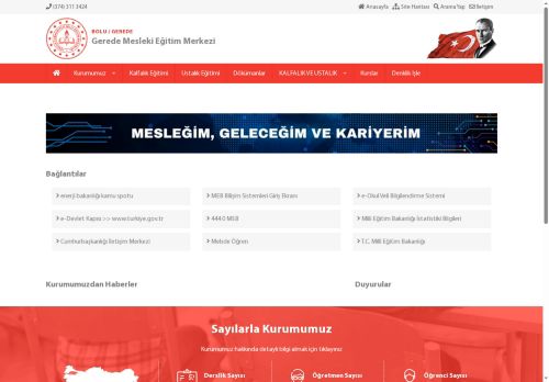 BOLU / GEREDE - Gerede Mesleki Eğitim Merkezi