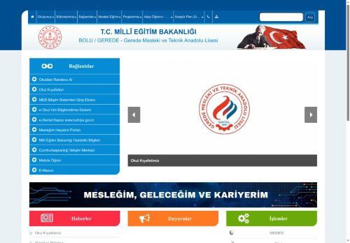 BOLU / GEREDE - Gerede Mesleki ve Teknik Anadolu Lisesi