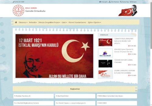 BOLU / GEREDE - Gerede Ortaokulu