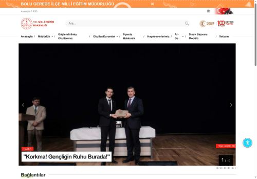 MEB BOLU - GEREDE İLÇE MİLLÎ EĞİTİM MÜDÜRLÜĞÜ