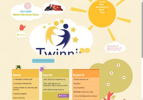 BOLU / GEREDE - Mehmet Zeliha Güzelce İlkokulu