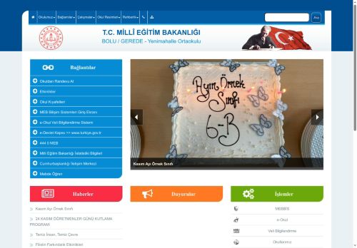 BOLU / GEREDE - Yenimahalle Ortaokulu