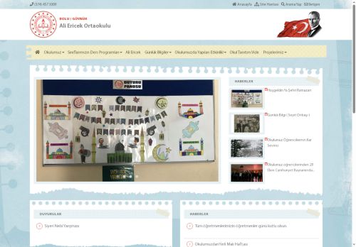 BOLU / GÖYNÜK - Ali Ericek Ortaokulu