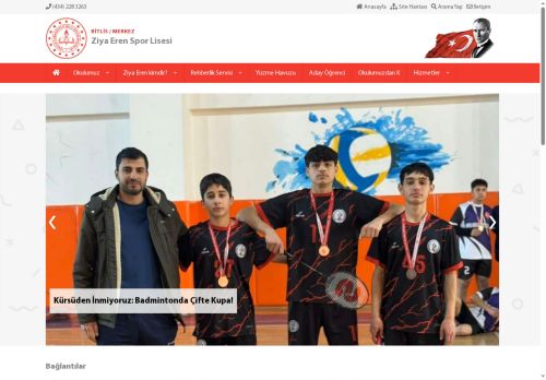 BİTLİS / MERKEZ - Ziya Eren Spor Lisesi