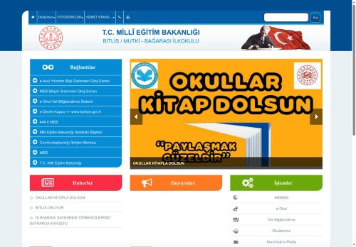 BİTLİS / MUTKİ - BAĞARASI İLKOKULU