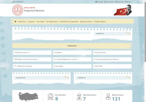 BİTLİS / MUTKİ - Boğazönü İlkokulu