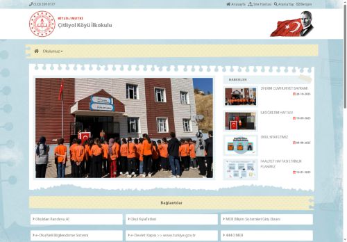 BİTLİS / MUTKİ - Çitliyol Köyü İlkokulu