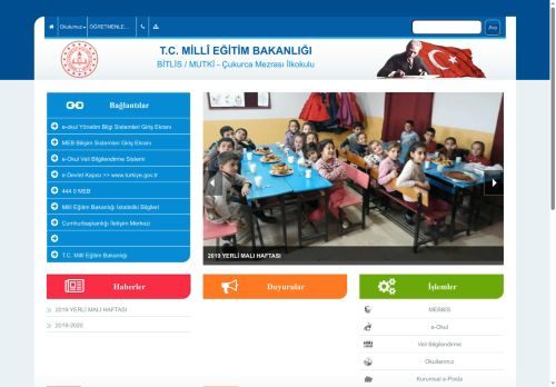 BİTLİS / MUTKİ - Çukurca Mezrası İlkokulu