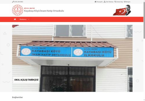 BİTLİS / MUTKİ - Kayabaşı Köyü İmam Hatip Ortaokulu