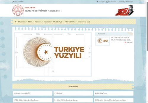 BİTLİS / MUTKİ - Mutki Anadolu İmam Hatip Lisesi