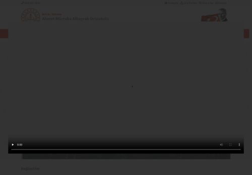 BİTLİS / TATVAN - Ahmet Mücteba Albayrak Ortaokulu