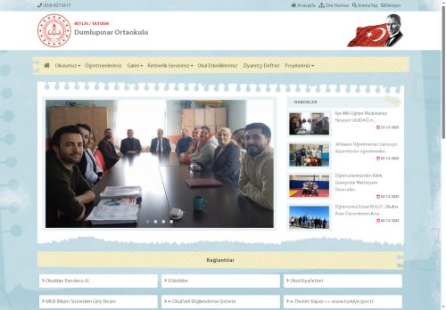 BİTLİS / TATVAN - Dumlupınar Ortaokulu