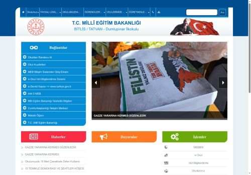 BİTLİS / TATVAN - Dumlupınar İlkokulu