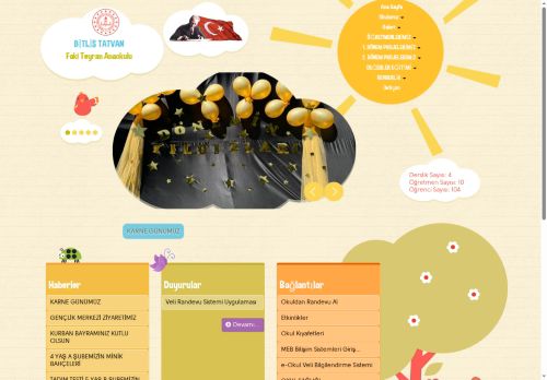 BİTLİS / TATVAN - Faki Teyran Anaokulu