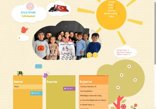 BİTLİS / TATVAN - Fatih Anaokulu
