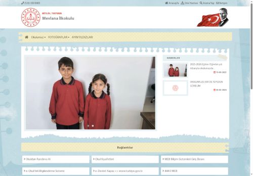 BİTLİS / TATVAN - Mevlana İlkokulu