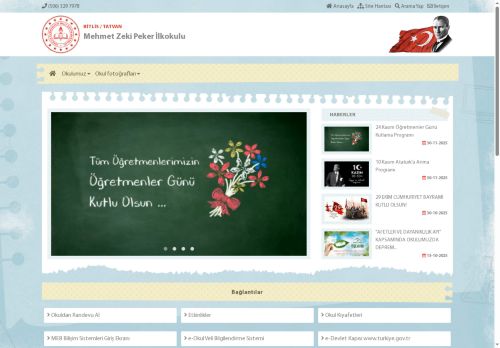 BİTLİS / TATVAN - Mehmet Zeki Peker İlkokulu