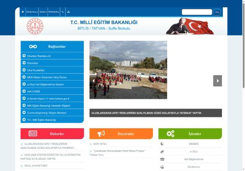 BİTLİS / TATVAN - Suffe İlkokulu