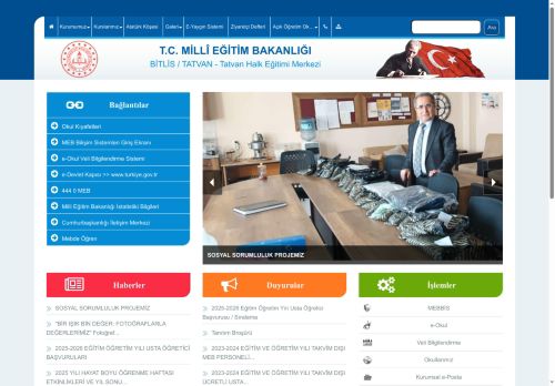 BİTLİS / TATVAN - Tatvan Halk Eğitimi Merkezi