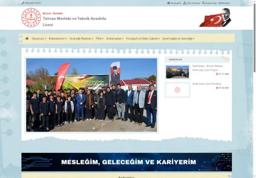 BİTLİS / TATVAN - Tatvan Mesleki ve Teknik Anadolu Lisesi