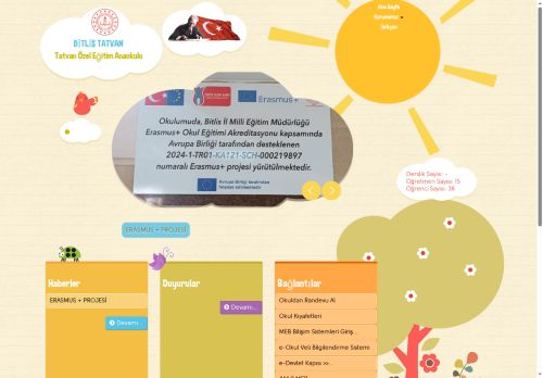 BİTLİS / TATVAN - Tatvan Özel Eğitim Anaokulu